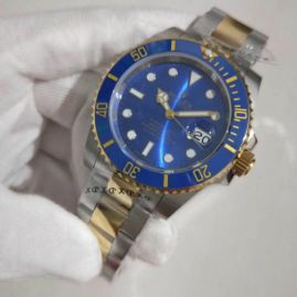 Picture of Rolex Submersible Series Blue Plate Gold Steel Belt 40mm10mm _SKU0906182329054633